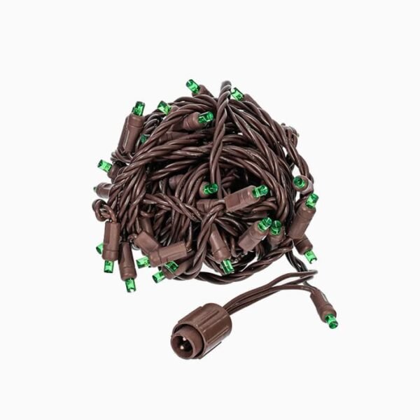 Wide Angle LED Green Christmas Light